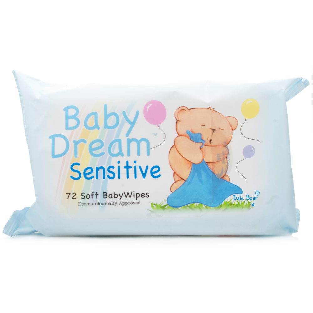Baby Dream Sensitive 72 Wipes | High Quality Tissue Product Online - Product Image Baby Dream Sensitive 72 Wipes | High Quality Tissue Product Online - Product Image